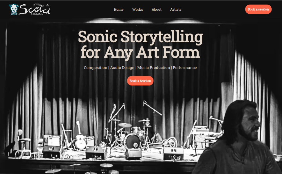 Scotch Studio website